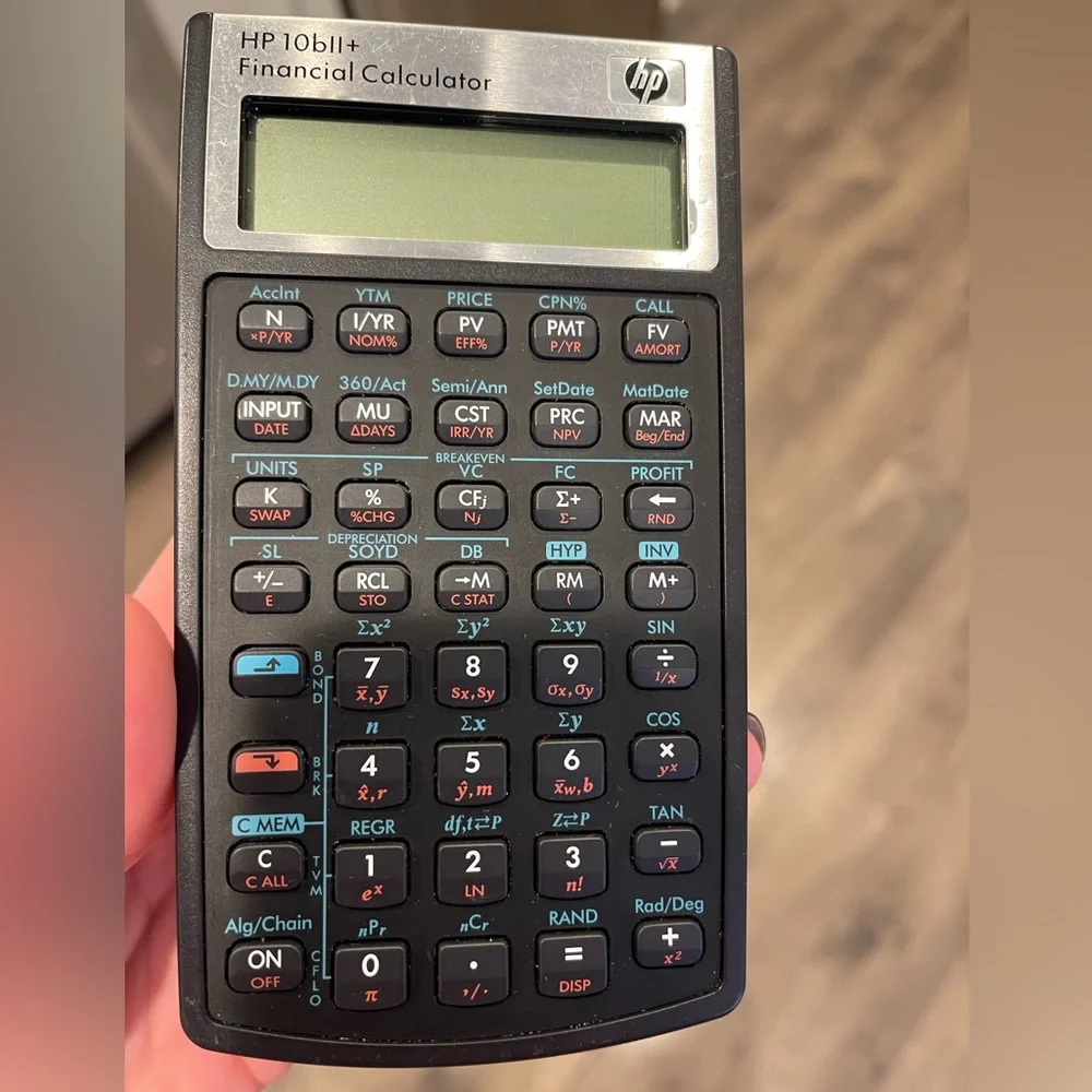 HP 10bII+ Financial Calculator